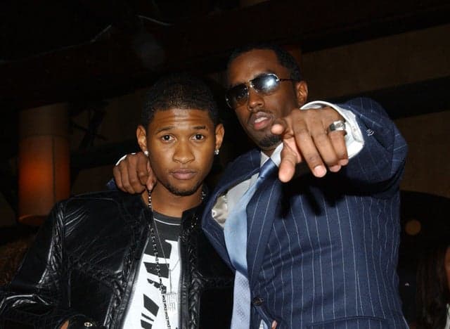 Usher and Diddy