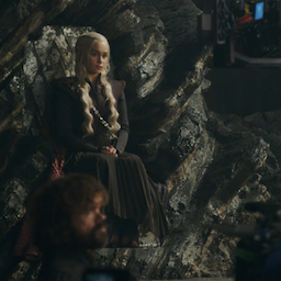 'Game of Thrones' Stars Kit Harington and Emilia Clarke Go Behind the Scenes of an Iconic Set