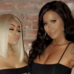 Blac Chyna Parties With an Unrecognizable, Wig-Wearing Amber Rose 