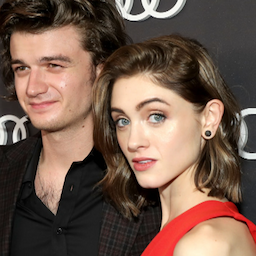 EXCLUSIVE: 'Stranger Things' Stars Joe Keery and Natalia Dyer Gush Over Each Other at Pre-Emmys Bash