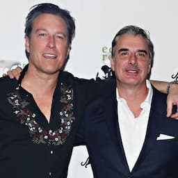 Chris Noth Sloppily Kisses John Corbett to the Delight of 'Sex and the City' Fans Everywhere!