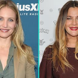 Drew Barrymore and Cameron Diaz Go Makeup-Free for Girls' Day Out -- See the Pic