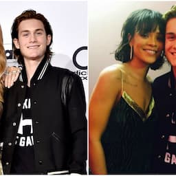 Rene-Charles Angelil Snaps Pic With Rihanna After Emotional Moment With Mom Celine Dion, Wins Billboard Music