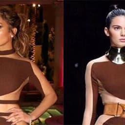 Who Wore It Best? Jennifer Lopez Rocks Same Balmain Jumpsuit as Kendall Jenner