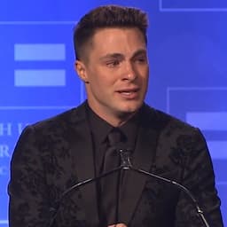 Colton Haynes Holds Back Tears During Inspirational HRC Speech: 'Tonight I Can Be Myself'