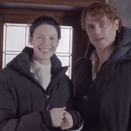 'Outlander' Stars Caitriona Balfe and Sam Heughan Explain Their People's Choice Awards Absence in Cute Video