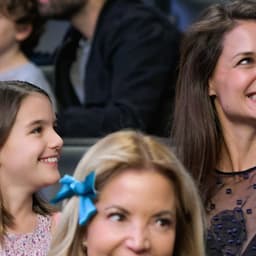 EXCLUSIVE: Katie Holmes Rocks Out With Daughter Suri at U2's Star-Studded 'Joshua Tree 2017' Tour