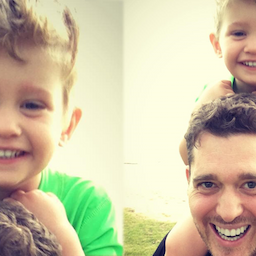 WATCH: Michael Buble Says Son Noah is 'Progressing Well' During Cancer Treatment in Emotional Message to Fans