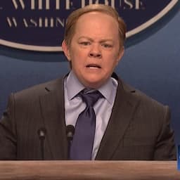 Melissa McCarthy Kisses Hubby Ben Falcone While Dressed as Sean Spicer Backstage at 'SNL'