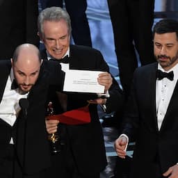 'Moonlight' Is Best Picture at Oscars After Faye Dunaway Mistakenly Calls 'La La Land' Winner