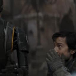 Diego Luna Tries Not to Laugh in 'Rogue One' -- The Moment That Made the Final Cut