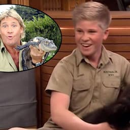 Robert Irwin Channels Croc Hunter Dad, Stops Bear Cubs From Chewing on Jimmy Fallon on 'Tonight Show'