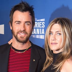 Justin Theroux Shares Sweet PDA Shot With Jennifer Aniston on Their Two-Year Anniversary
