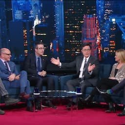 Stephen Colbert Organizes 'Daily Show' Reunion With Jon Stewart and the Cast: Watch Their Hilarious Stories!
