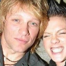 NEWS: Pink Shares Epic Throwback Pic of Her and 'First Love' Jon Bon Jovi, Reveals He Called Her 'Crazy'