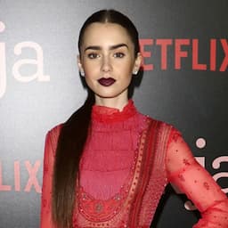 EXCLUSIVE: Lily Collins Dishes on Her Stunning Look at 'Okja' Premiere, Says Dad Phil Collins Is 'Doing Good'
