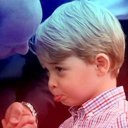 PHOTOS: Prince George Is Adorably Pouty on Trip to Germany