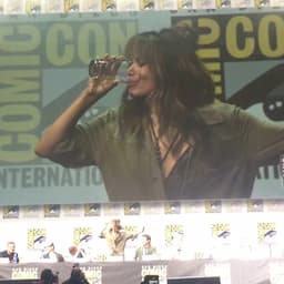 EXCLUSIVE: Halle Berry Jokes About Bourbon-Chugging 'Kingsman' Comic-Con Panel: 'I Never Drink And Tell'