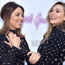 PICS: Aubrey Plaza and Elizabeth Olsen Purposely Wear Matching Dresses to 'Ingrid Goes West' Premiere