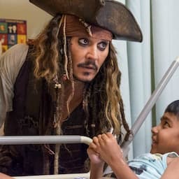 Johnny Depp Dresses Up as Captain Jack Sparrow to Visit Children's Hospital in Canada -- See Pics!