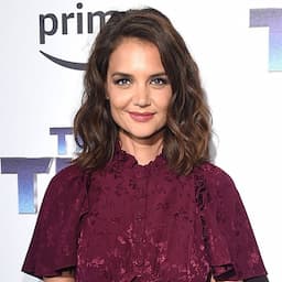 WATCH: Katie Holmes Looks Perfect in Plum at 'The Tick' Premiere, Muses About Daughter Suri's Teenage Years