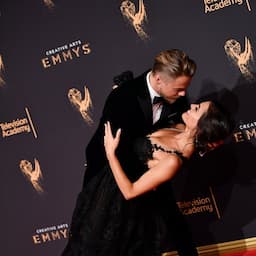 Derek Hough and Girlfriend Hayley Erbert Share Sweet Moment at the Creative Arts Emmy Awards