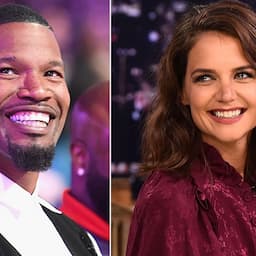 Jamie Foxx and Katie Holmes Spotted on the Beach in Very Rare PDA Pics
