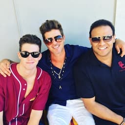 Robin Thicke Enjoys First Tailgate Frat Party with Younger Brother Carter