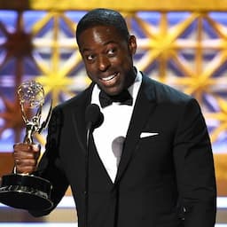 WATCH: Sterling K. Brown Gets a Big Hug From 'This Is Us' Dad Milo Ventimiglia After Emmy Win