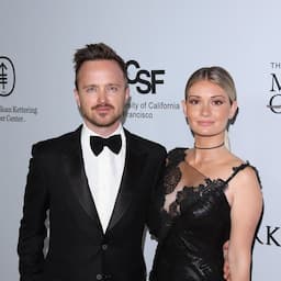 Aaron Paul Shares Sweet Pic of Wife Lauren's Growing Baby Bump and Sends Sweet B-Day Message