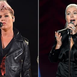 Pink Slams Christina Aguilera Rift Rumors, Calls the 2017 AMAs a ‘Celebration of Women’