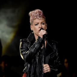 Pink Readmitted to Hospital for Gastric Virus