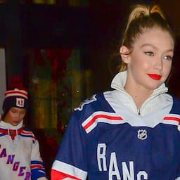Bella and Gigi Hadid May Have Just Become the Biggest New York Rangers Fans -- See the Fun Pics!