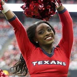 Simone Biles Shows Off 'Dancing With the Stars' Skills as Honorary Texans Cheerleader: Pics!