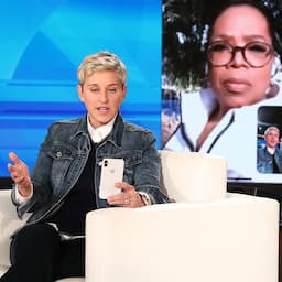 Ellen DeGeneres FaceTimes With Oprah Winfrey About Montecito Mudslides, Fights Back Tears