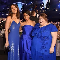 'This Is Us' Co-Stars Mandy Moore, Chrissy Metz and Susan Kelechi Watson Rock Same Blue Hue to SAG Awards