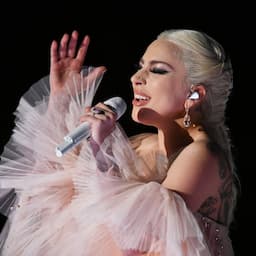 Lady Gaga Supports Time's Up in Heartfelt GRAMMYs Performance