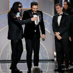 James Franco Brings Brother Dave Onstage to Accept Golden Globes Win, Stops Tommy Wiseau From Stealing the Mic