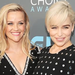 Reese Witherspoon and Emilia Clarke Rock Matching Polka Dots at 2018 Critics’ Choice Awards: Cute Pics!