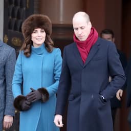 Kate Middleton Braves Snowy Norway in Fur Hat While Prince William Shows Off His New Buzz Cut