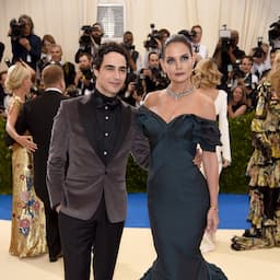 Katie Holmes Exquisitely Models Zac Posen's Fall 2018 Collection