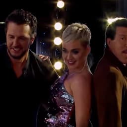 Katy Perry Suffers Wardrobe Malfunction on 'American Idol' -- Watch Her Fellow Judges' Reactions!