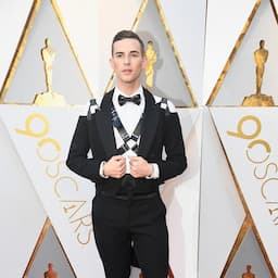 NEWS: Adam Rippon Wears Stylish Leather Harness to the 2018 Oscars -- See His Look!