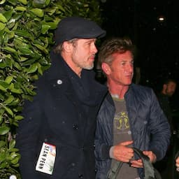 Brad Pitt Spotted at Dinner With Sean Penn and Bradley Cooper in Los Angeles 