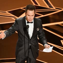 Sam Rockwell Wins Best Supporting Actor at 2018 Oscars for 'Three Billboards Outside Ebbing, Missouri'