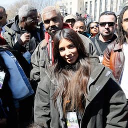 Kim Kardashian and Kanye West Attend March for Our Lives With Daughter North
