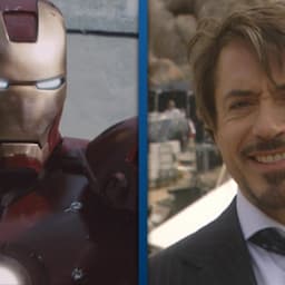10 Years of Marvel: Robert Downey Jr. on the Set of 'Iron Man' (Flashback)