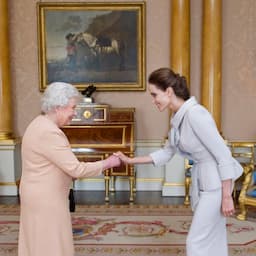 Angelina Jolie Reveals the Lessons of Queen Elizabeth That She's Teaching Her Children
