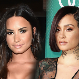 Demi Lovato Seductively Kisses & Straddles Kehlani On-Stage -- See the Sexy Video!