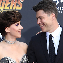 EXCLUSIVE: Scarlett Johansson 'Excited' as She Makes Red Carpet Debut With Boyfriend Colin Jost